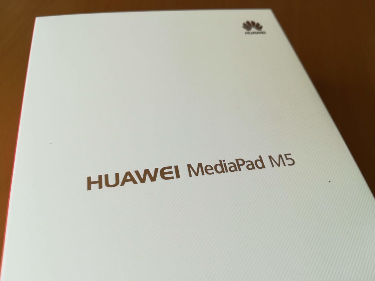 待望のタブレット！MediaPad M5 開封レビューその２。