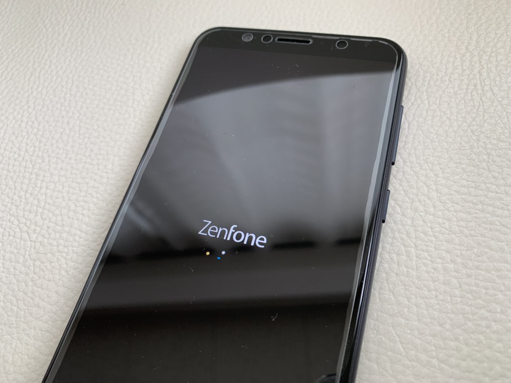 Zenfone Max Pro M1は再起動が速い！