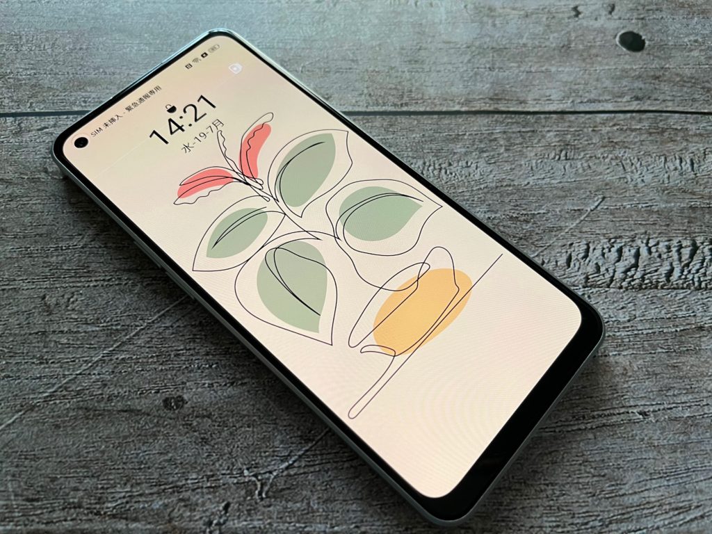 OPPO Reno9 Aのテーマ Simplecolorvase